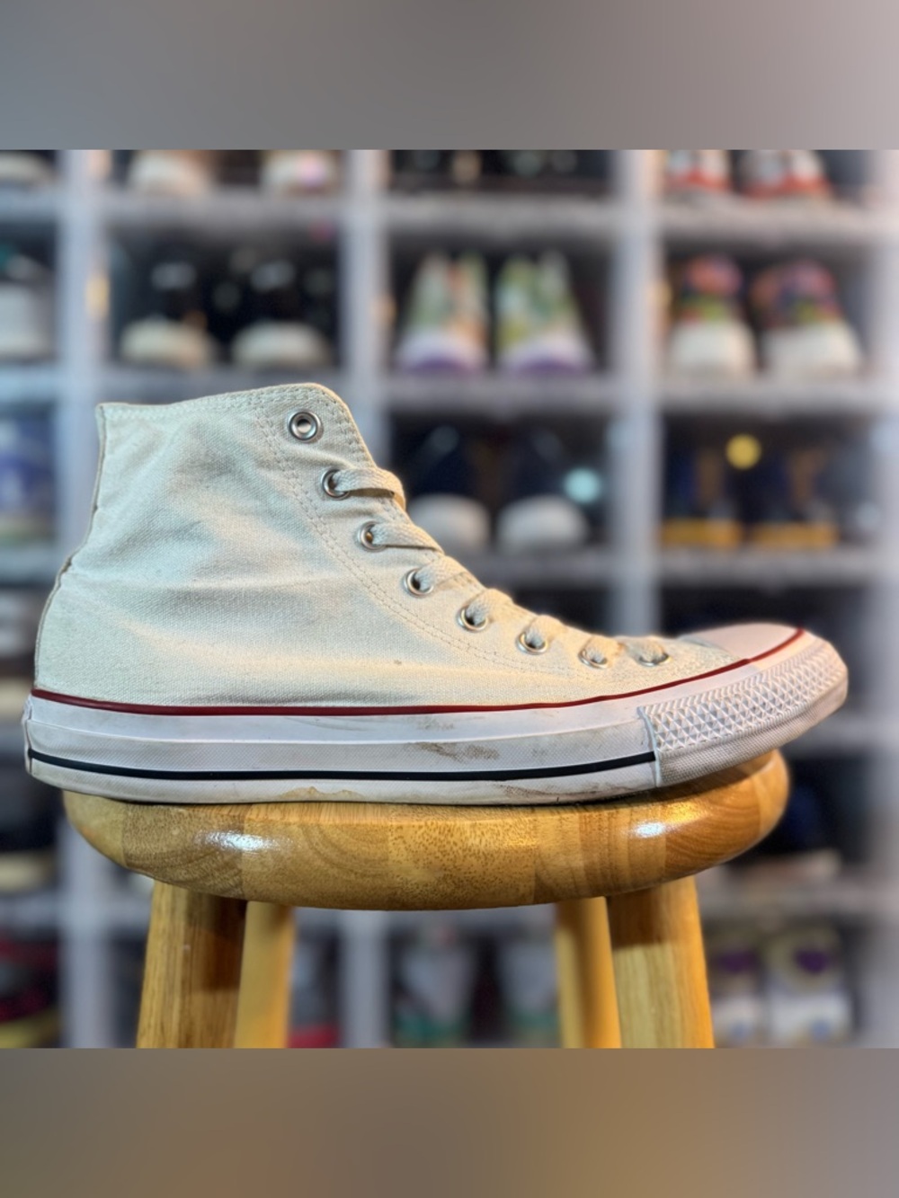 Converse White Classic High Top
